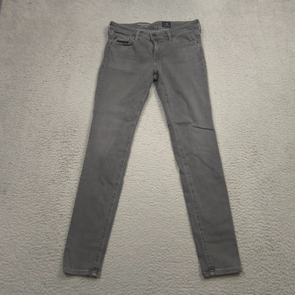 AG The Legging Ankle Womens‎ 26R Gray Super Skinny Stretch Y2K Style Jeans